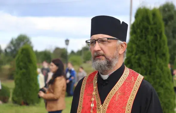 Униатский священник Александр Шевцов / facebook.com/aliaksandar.shautsou
