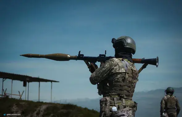 Боец полка Калиновского / t.me/belwarriors
