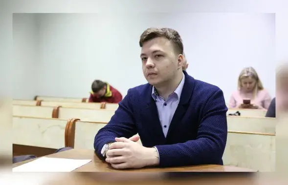 Роман Протасевич на суде / БЕЛТА
