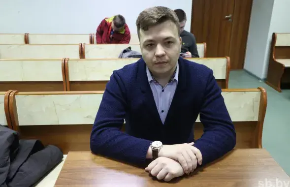 Роман Протасевич на суде / sb.by
