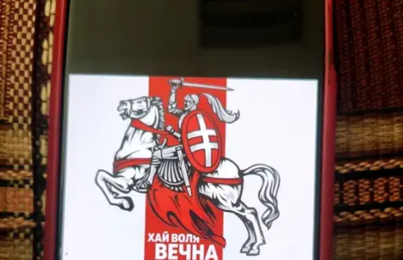 "Протестная символика" / Скриншот с видео МВД​