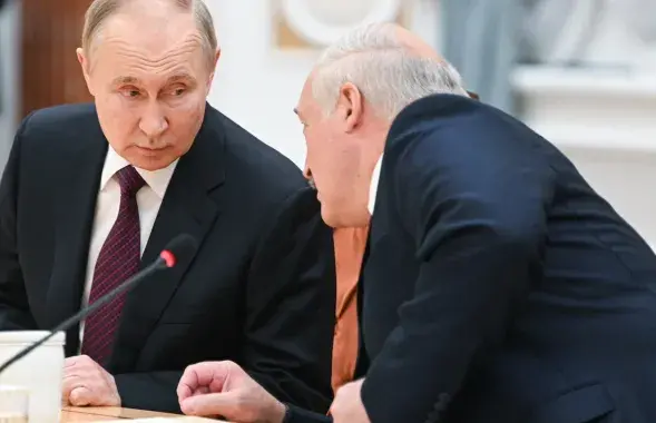 Владимир Путин и Александр Лукашенко
