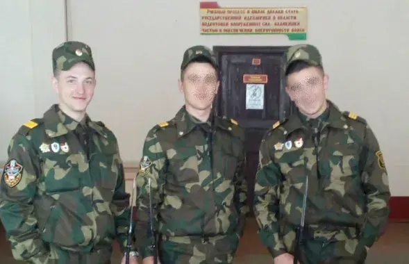 Kanstanstin Drazdou: on the left. Photo: Vkontakte.