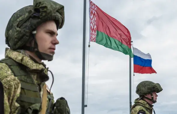 Российские военные в Беларуси / Getty Images