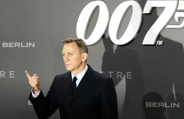 Английский актер Дэниел Крейг, один из "агентов 007" / Reuters​