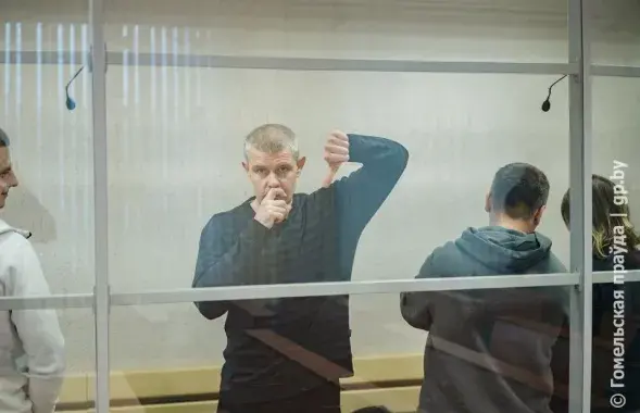 Во время суда над "Рабочым рухам" / gp.by
