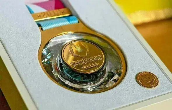 Alyaksandra Ramanouskaya​'s golden medal