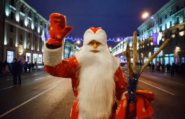 Дзед Мароз / фота Еўрарадыё носіць ілюстрацыйны характар