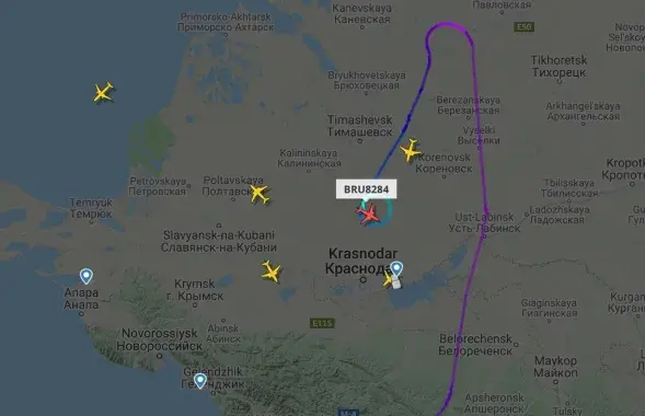 Рейс Хургада &mdash; Минск неожиданно сел в Краснодаре