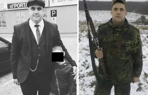 Арцём Ягадка, які атрымаў агнястрэльнае раненне / "Інстаграм"