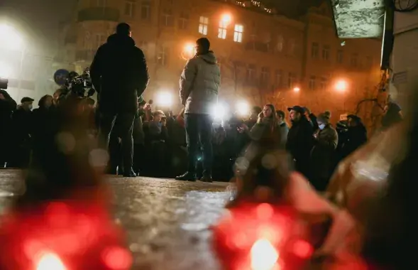 Акцыя ў памяць пра Паўла Шарамета /svaboda.org​