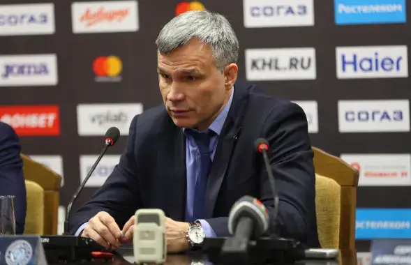 Главный тренер минского "Динамо" Андрей Сидоренко / hcdinamo.by