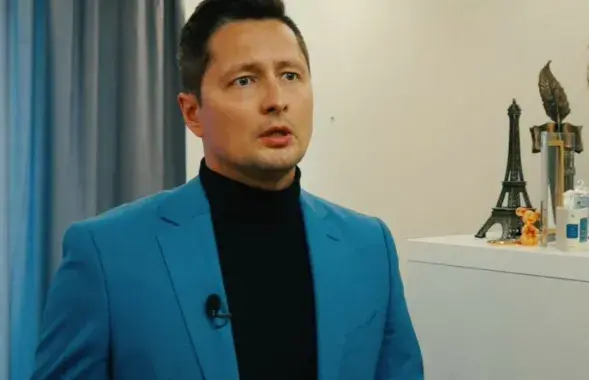 Дзмітрый Семчанка / скрыншот відэа: канал Ксеніі Сабчак
