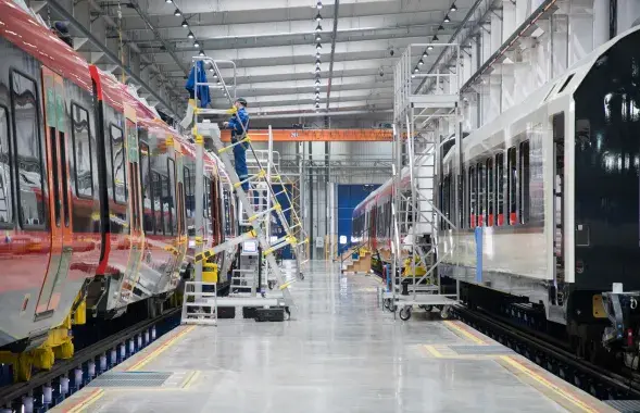 Stadler production in Belarus / Euroradio&nbsp;