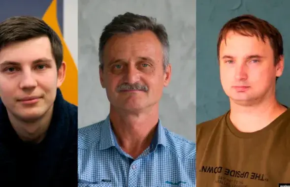Ігар Лосік, Алег Груздзіловіч, Андрэй Кузнечык / svaboda.org
