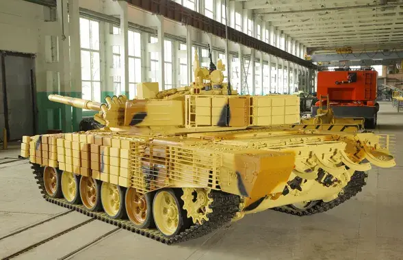 Мадэрнізаваны танк Т-72БМЭ / bte.by
