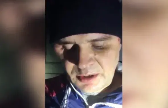 Мужчина, задержанный за подготовку теракта / кадр из видео​