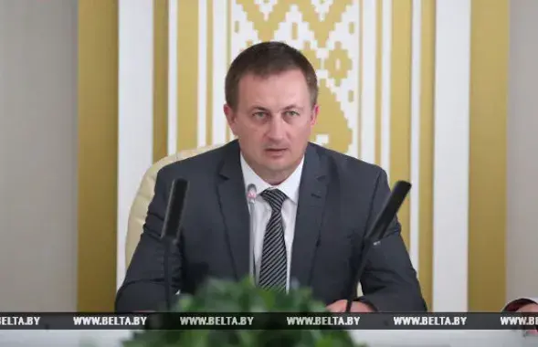 Belarus' First Deputy Prime Minister Aliaksandr Turchyn. Photo:&nbsp;BELTA