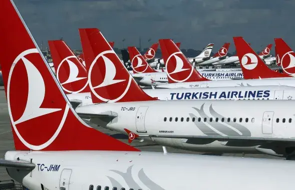 Самалёты кампаніі​ Turkish Airlines / Reuters