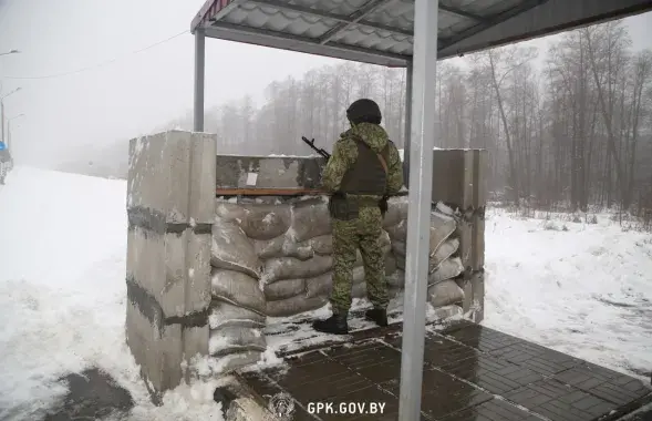 Беларускія памежнікі / gpk.gov.by

