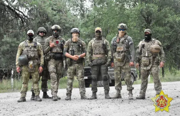 Разам з вагнераўцамі "вучэбна-баявыя задачы" адпрацоўваюць беларускія падраздзяленні ССА / @modmilby
