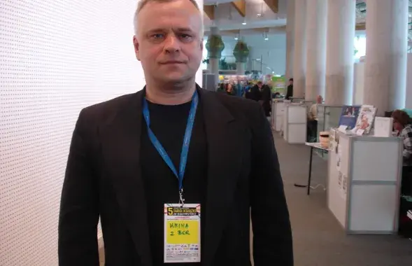 Дырэктар выдавецтва "Кнігазбор" Генадзь Вінярскі / racyja.com
