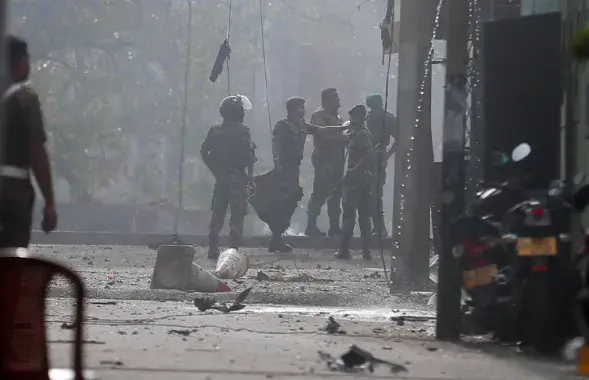 Взрыв в Шри-Ланке 22 апреля / Reuters​