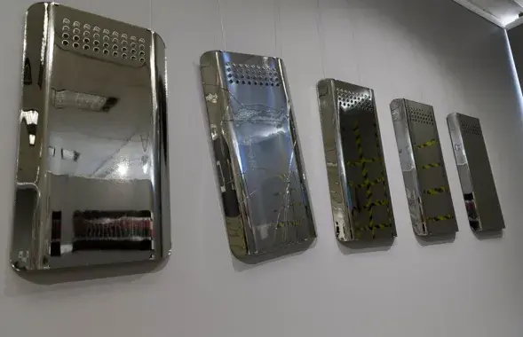 Так выглядела работа, которую сняли с выставки / facebook.com/sergey.belaoki​