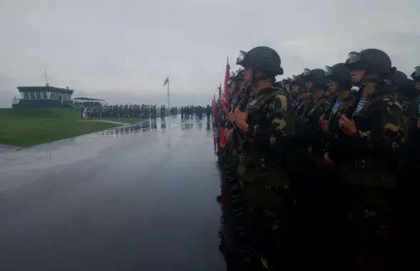Лепшыя беларускія вайскоўцы ў апошні дзень вучэнняў.