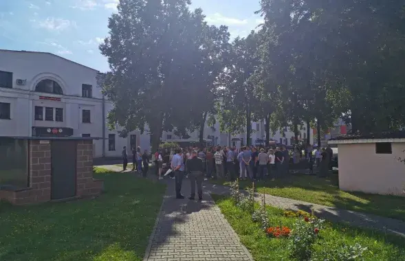Митинг на заводе / @mkbelarus​