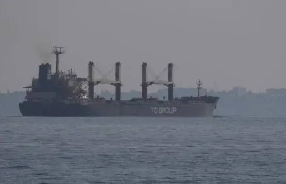 Сухогруз&nbsp;Tq Samsun под турецким флагом вышел вчера из Одесского морского порта / Reuters
