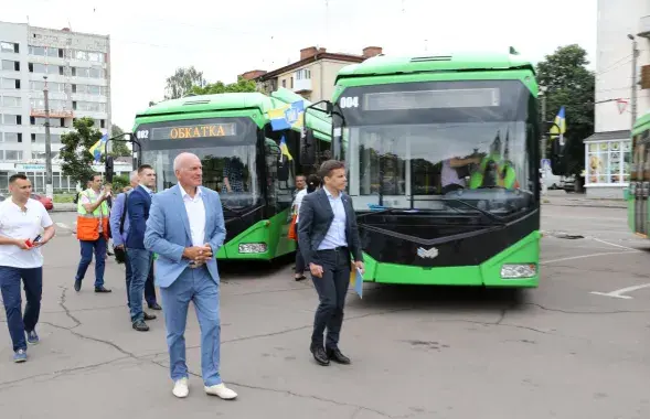 На "аглядзе" беларускіх тралейбусаў у Жытоміры