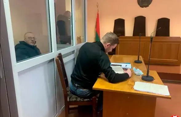 Юрий Зенкович на суде / mlyn.by

