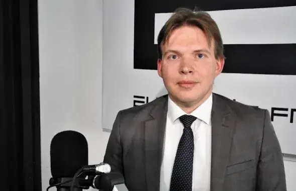 Максім Знак у студыі Еўрарадыё / Euroradio
