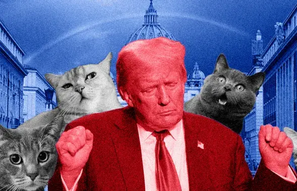 Дональд Трамп и котики
