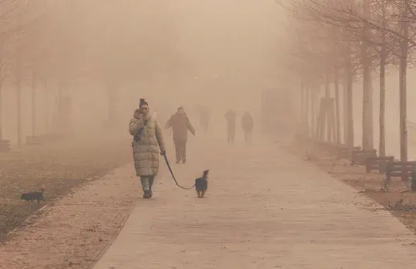 Туман, ілюстрацыйнае фота
