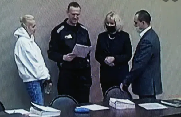 Алексей Навальный в суде