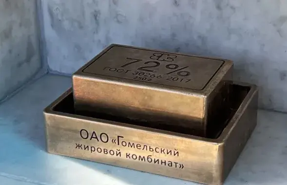 Помнік мылу ў Гомелі