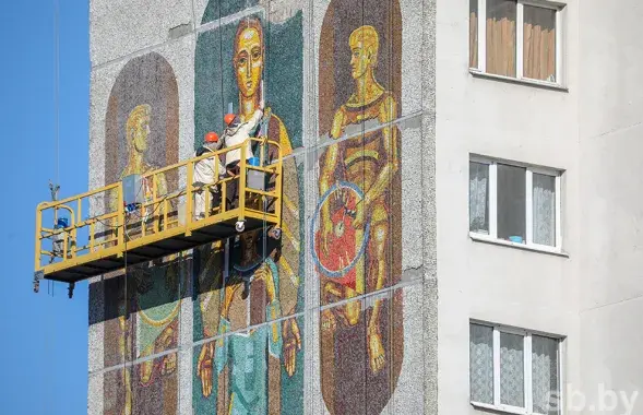 Мінскі шматпавярховік, дзе адбылася аварыя