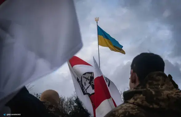 Беларускія добраахвотнікі ва Украіне, фота ілюстратыўнае
