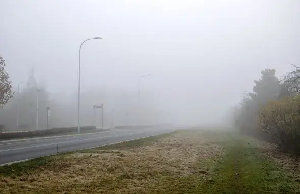 Туман, ілюстрацыйнае фота

