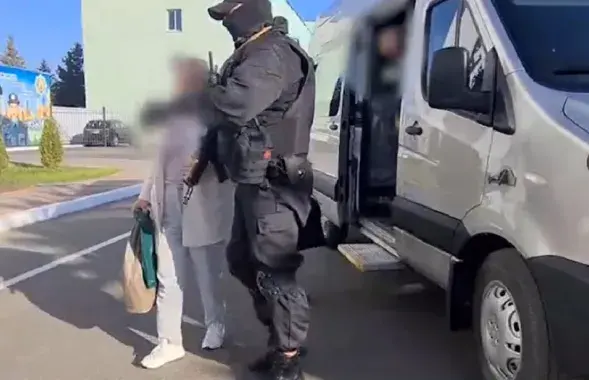 Затрыманне, ілюстрацыйнае фота
