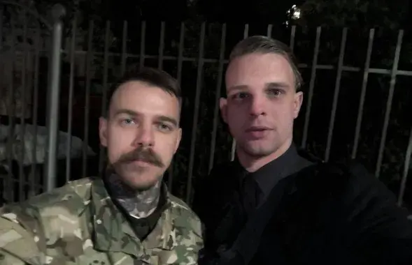 Дзяніс Прохараў ("Кіт") і Станіслаў Ганчароў ("Тэрор-Машына")
