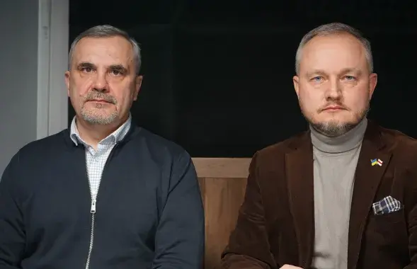 Аляксандр Ракіцкі і Аляксандр Азараў / Еўрарадыё
