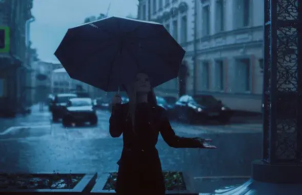 Дождь в конце зимы

