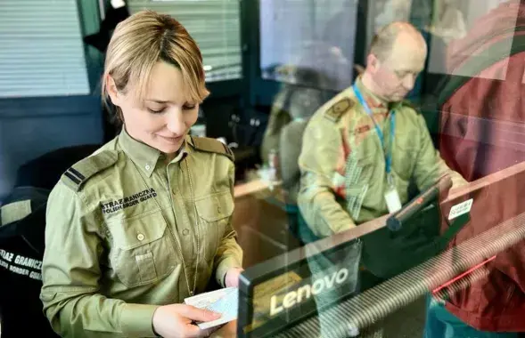 Польскія памежнікі, ілюстрацыйнае фота
