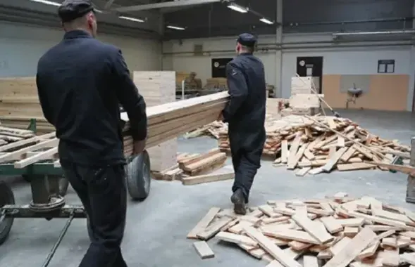 Праца ў папраўчай калоніі ў РБ
