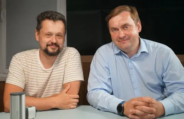 Алексей Леончик и Андрей Стрижак / Еврорадио
