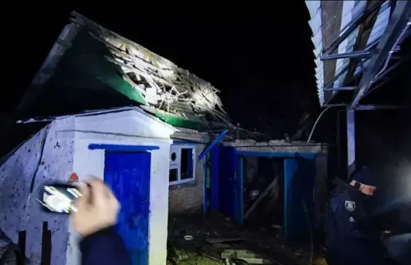 Последствия ракетного удара по городу Ворожба

