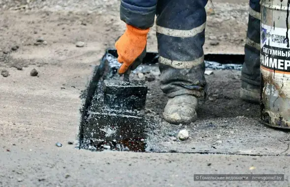 Ремонт дорог
